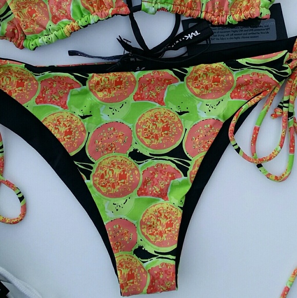 Tavik Swimwear 2 pc. Bathing Suit Top & Bottom L - Picture 3 of 8